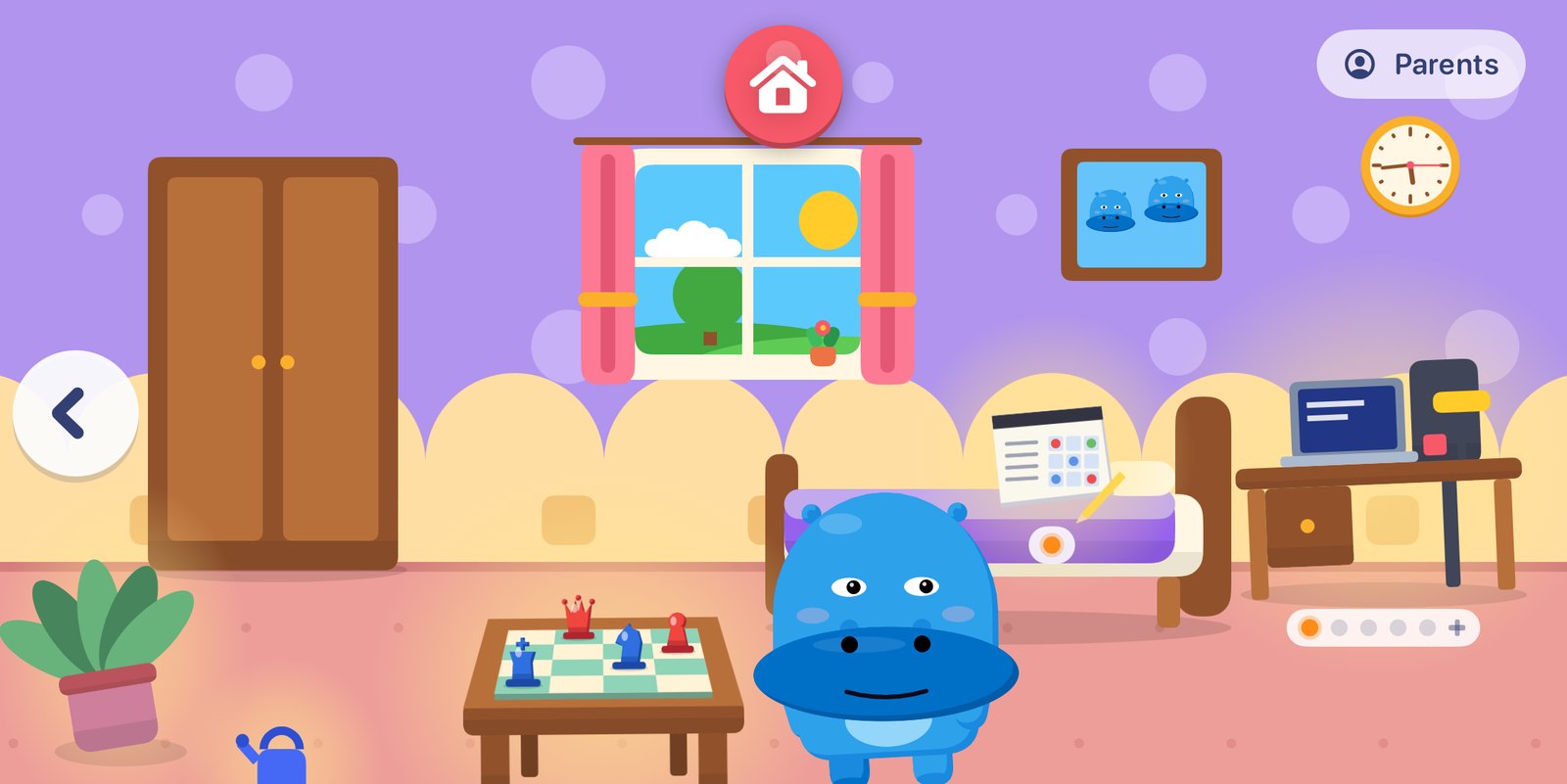 The parents' room